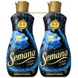 Set 2 x Balsam de Rufe Superconcentrat Semana Perfumes of Night Midnight Blue, 75 Spalari, 1.65 l