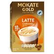 Instantgetränk Mokate Gold Cappuccino Latte Caramel 10x14g