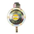 Paket LPG-Gasherd Hausberg HB-1010NG, Piezozündung, 4,2kW, Schwarz, Flaschenuhr, 1m Gasschlauch MN2015 und 2 Schlauchschellen