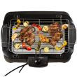 Hausberg HB530 Elektrogrill, 2000W, 48 x 35,5 cm, Thermostat, Schwarz