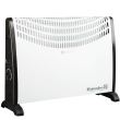 Hausberg HB 8191 Boden-/Wand-Elektrokonvektor, 2000 W, 3 Leistungsstufen, regelbarer Thermostat