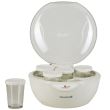 Hausberg Joghurtbereiter HB2193, 35 W, 5 Tassen x 150 ml, Thermostat