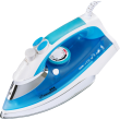 Fer à repasser Hausberg HB-7806BL, 2300 W, 360 ml, semelle en céramique, jet vapeur 16,7 g/min, vapeur verticale 25 g/min, système anti-goutte, système autonettoyant, blanc/bleu