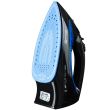 Hausberg HB-7802BL Bügeleisen, Keramiksohle, Dampfstrahl 12 g/min, Vertikaldampf 25 g/min, Anti-Tropf-System, Selbstreinigungssystem, 2200 W