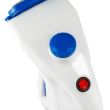 Fer à vapeur vertical HAUSBERG HB-7886BL, 1000 W, 200 ml, 2 accessoires, blanc-bleu