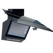 Hotte décorative encastrable Hausberg HB-1815NG, 60 cm, puissance d&#39;absorption 450 m³/h, filtre en aluminium, noir