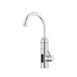 Robinet de cuisine électrique instantané HAUSBERG HB-F5010, 3600 W, affichage de la température par LED, montage sur évier, acier inoxydable