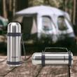 Hausberg HB-H1455 Thermoskanne, Fassungsvermögen 1200ml, Edelstahl