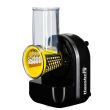 Hausberg HB-7521NG 3-in-1 Küchenmaschine, 5 Trichter, 180 U/min, 150 W, Schwarz