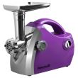 Hausberg HB-3430MV Fleischwolf, Edelstahl, 1800 W, Kupfermotor, Lila