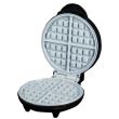 Hausberg HB-3562NG Waffeleisen, 1300 W, 4 Fächer, Edelstahlgehäuse, Schwarz