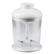 Blender 4 in 1, Hausberg HB-7666AB, 2 speeds, copper motor, stainless steel blade, 350W, White