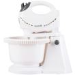 Mixeur avec bol rotatif Hausberg HB-3519AB, 5 vitesses + turbo, capacité 2 L, puissance 250 W, blanc
