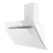 Hotte décorative encastrable Hausberg HB-1390, puissance d&#39;absorption 650 mc/h, 60 cm, commande tactile, filtre en aluminium, blanc