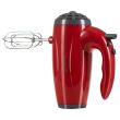 Hausberg HB-4119RS Handmixer, 5 Geschwindigkeiten, 300 W Leistung, Kupfermotor, Rot
