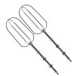 Hausberg HB-4119RS Handmixer, 5 Geschwindigkeiten, 300 W Leistung, Kupfermotor, Rot