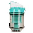 Aspirateur sans sac Hausberg HB-2010VR, 700 W, capacité 3 L, aspiration à sec, cyclonique, filtre HEPA, blanc-vert