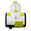 Aspirateur sans sac Hausberg HB-2090VR, 800-1200 W, capacité de 1,5 L, aspiration à sec, cyclonique, filtre HEPA, blanc-vert