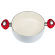Hausberg ceramic pot, HB-H715A, 4.5l, White
