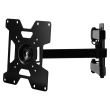 Hausberg HB-H 04R NEU TV-Wandhalterung mit Schwenkarm, 23-37 Zoll Diagonale, Maximalgewicht 37 kg, Schwarz