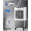 Portable Air Cooler HAUSBERG HB-5961AB, 75W, 20L, 3 Speeds, Mechanical Control, Accessories Included