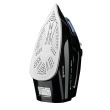 Hausberg HB-7842BL Bügeleisen, 2300 W, Keramik, Selbstreinigend, Spray, Tropfschutz, 300 ml, Schwarz/Blau