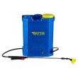 Tatta TP-2022A Sprühpumpe (Vermorel), mit Akku, 12V 8Ah, 1 A Ladegerät, 3,6 lpm Motor, Rucksacktank, 20 l