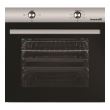 Built-in package Electric oven Hausberg HB-8051IN, Class A, 76L, 2000W, Black/Stainless Steel Built-in hob HB-555, 4 burners, Gas, Stainless Steel Built-in telescopic hood HB-1280, Absorption power 280 m3/h, 1 motor, 60 cm, White