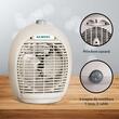 KUMTEL A6331 Heizlüfter, 2000 W, 3 Temperaturstufen, Sicherheitsabschaltung, MIX-Farbe
