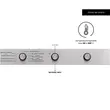 Einbaubackofen Hausberg HB-8053IN, Elektrisch, Leistung 2225 W, 71 l, 6 Funktionen, Umluft, Timer, Klasse A, Schwarz/Edelstahl