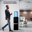 HAUSBERG HB-6023NG floor water dispenser, heating power 550 W, cooling power 85 W, stainless steel water tank, light indicator, adjustable thermostat, Black