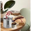 Ertone Stainless Steel Kettle ERT-MN 08, capacity 1L, ebony handle