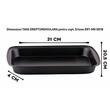 Rechteckiges Backblech, Ertone ERT-MN 561B, antihaftbeschichtet, 31x20,5x4 cm, Schwarz