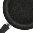 Flonal FLCPS2660 Aluminium-Bratpfanne, 26 cm, Antihaftbeschichtung mit Steineffekt, Mineralit