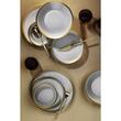 Kutahya Porselen Forza 16-piece dinner set for 4 people in Beige Porcelain with Gold