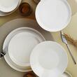 FORZA table service, 24 pieces, 6 people, porcelain, cream, Kutahya Porselen