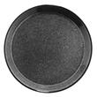 Service de table FORZA, 24 pièces, 6 personnes, porcelaine, noir, kutahya porselen