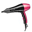 Hausberg HB-26RS Haartrockner, Leistung 2000 W, 2 Geschwindigkeiten, Schwarz-Pink