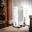 Hausberg HB-8900AB Elektroheizung, 1500 W, 7 Elemente, 3 Leistungsstufen, regelbarer Thermostat