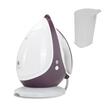 HAUSBERG HB-7930MV ironing station, 2000-2400 W, 5 bar, 1.2 L, 35g/min, anti-limescale cartridge, ceramic soleplate, automatic shut-off, White/Purple