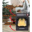 Mini-LPG-Gasherd Hausberg HB-1023NG, piezoelektrische Zündung, 3 Keramikheizplatten, Gesamtleistung 4,2 kW, automatisches Gasabsperrsystem, Schwarz