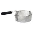 Friteuse HAUSBERG HB-1331NG, 1450 W, 2,5 litres, thermostat réglable 0 - 190 degrés C, filtre amovible en acier inoxydable, panier à huile, protection contre la surchauffe, pieds antidérapants, noir
