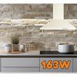 Hotte décorative rustique Hausberg HB-1500, puissance d&#39;aspiration 450 m3/h, 1 moteur, 60 cm en acier inoxydable