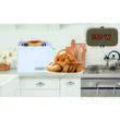 Toaster Hausberg HB-195BL, 750 W, 2 slices, defrost function, reheat function, 6 power levels, White/Blue