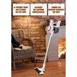 Aspirateur balai Hausberg HB-2027, puissance 220 W, sans sac, capacité 0,25 l, filtres lavables, 2 vitesses, brosse rotative, autonomie 20-40 min, blanc