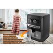 Hot air fryer HB-2340, 1300-1500 W, 5 liters, 30 min timer, thermostat 80-200 degrees C