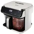 Air fryer Hausberg HB-2343AB, 6.5L, glass basket, 12 programs, touchscreen, 1200W-1400W, 65-200°C, White