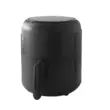 Hot air fryer HAUSBERG HB-2356, 1000-1200 W, 2.6 liters, 30 min timer, adjustable thermostat 80 - 200 degrees C, 5 cooking programs, overheating protection, Black