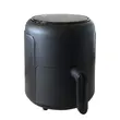 Hot air fryer HAUSBERG HB-2356, 1000-1200 W, 2.6 liters, 30 min timer, adjustable thermostat 80 - 200 degrees C, 5 cooking programs, overheating protection, Black
