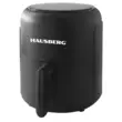 Hot air fryer HAUSBERG HB-2356, 1000-1200 W, 2.6 liters, 30 min timer, adjustable thermostat 80 - 200 degrees C, 5 cooking programs, overheating protection, Black